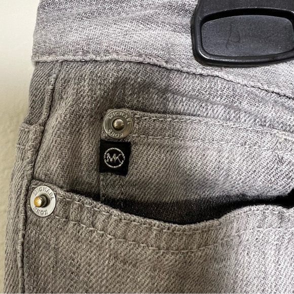 Michael Kors Distressed Gray Skinny Jeans - Size 6 - Picture 7 of 12